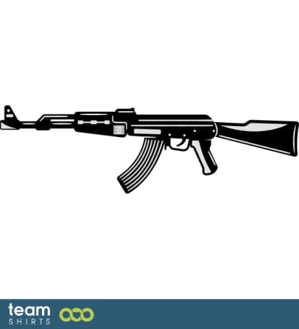 09 mitrailleuse 2 ai vecteur stock 10364393