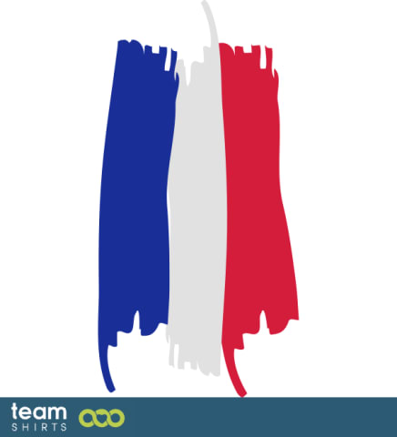 Vintage drapeau français