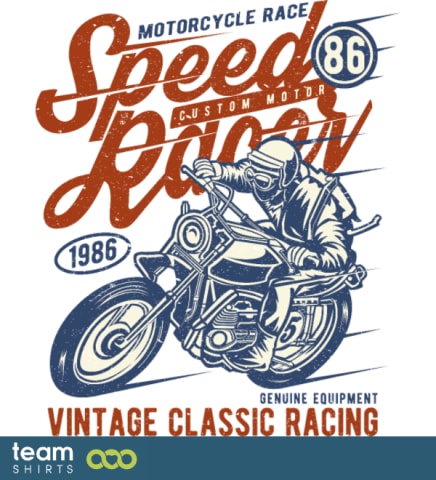 Geschwindigkeitsrennfahrer