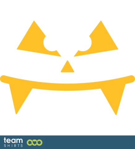 Halloween gresskar ansikt