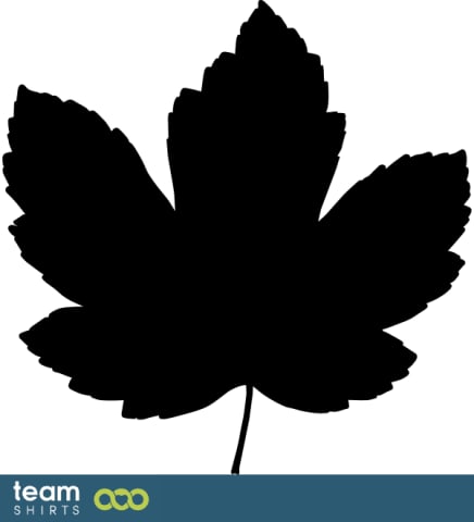 Silhouette feuille d'érable