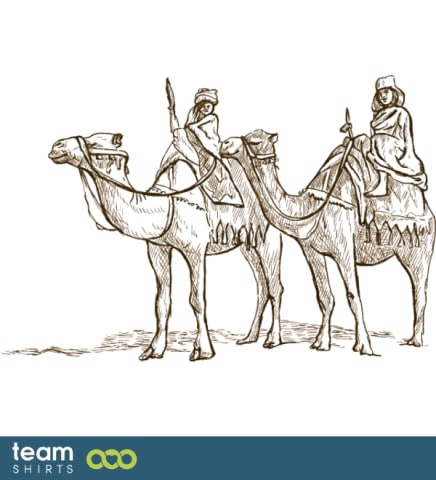 Nomads on camels