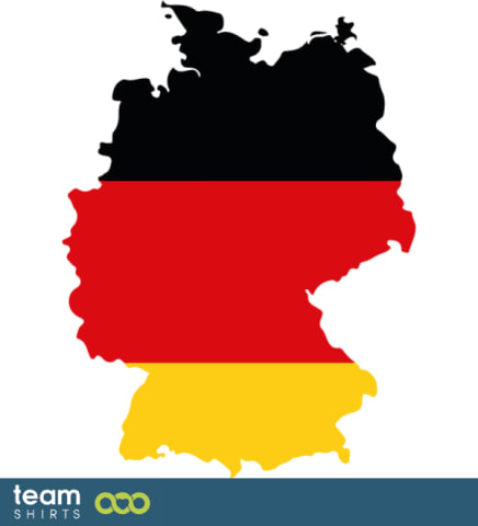GERMANY SILHOUETTE COLOURED