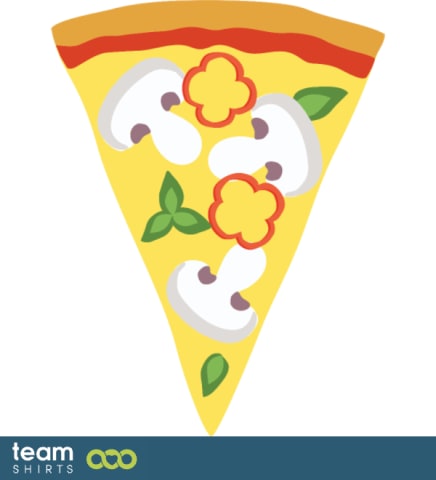 Tranche de pizza funghi