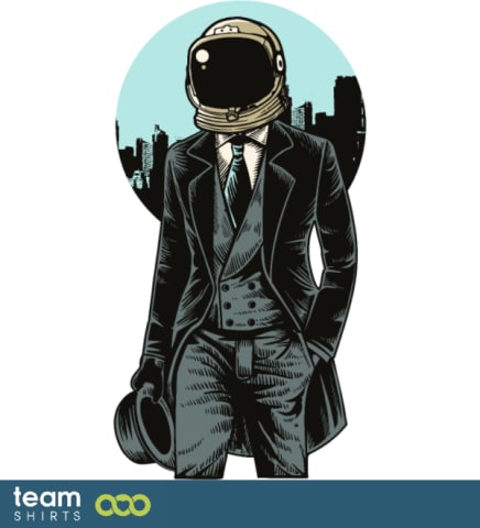 Klassischer Astronaut