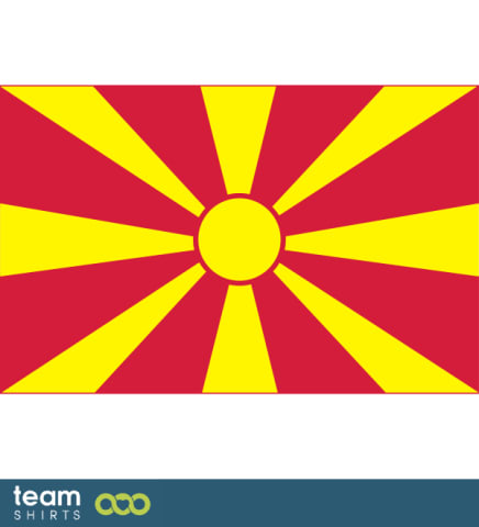 Flagg Makedonien