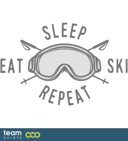 EAT SLEEP SKI REPEAT