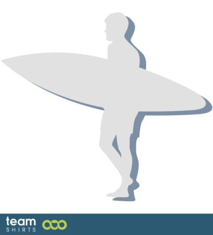 SURFER MIT SURFBRETT II