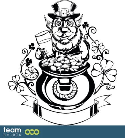 lutin avec pot d’or