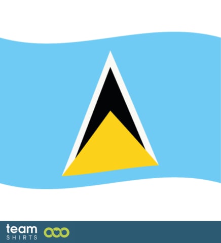 vlag saint lucia