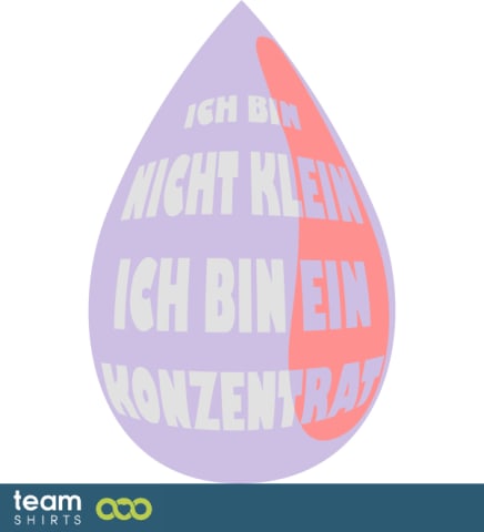 Ich bin nicht klein, ich bin ein Konzentrat