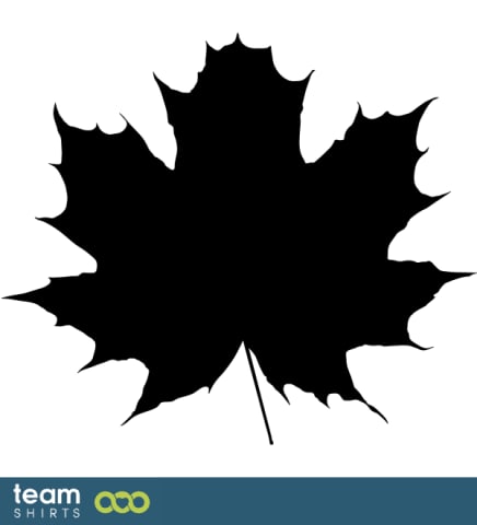 Silhouette feuille d'érable
