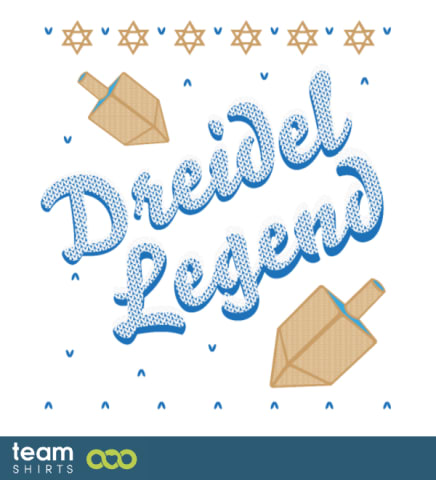 johw Holiday Designs Dreidel Legend