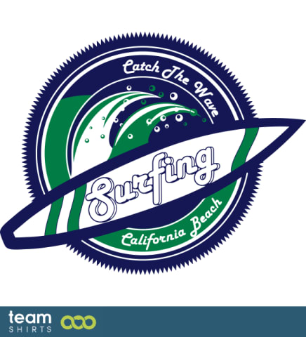 Surfing Label