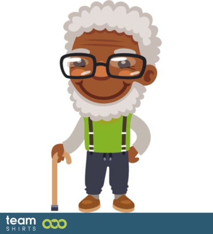 cartoon grandpa