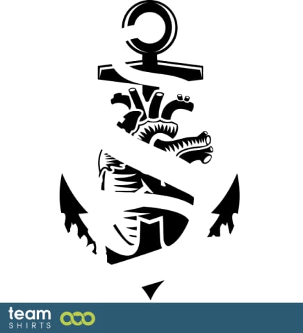 heart anchor