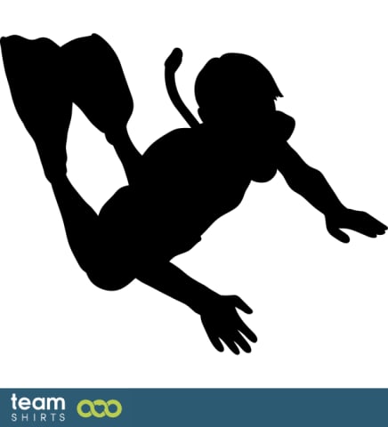 Diver silhouette