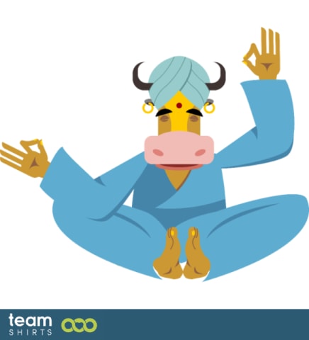 Meditation Cow
