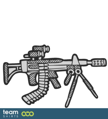 machine gun comic