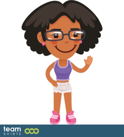 cartoon girl