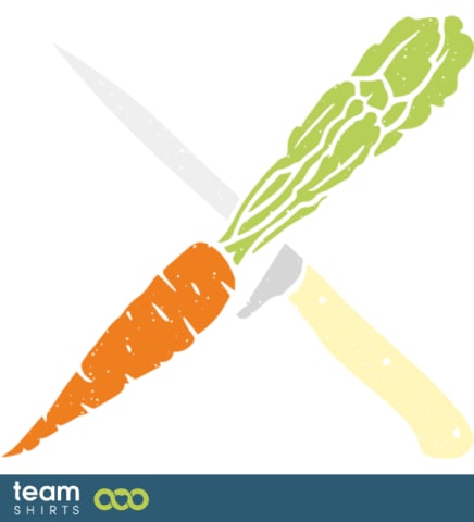 Knife and carrot