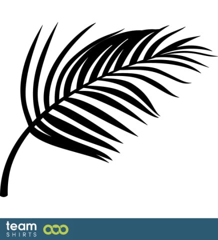 Palm tree leaf