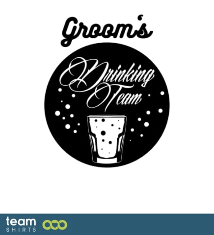 Groom Drinking Team