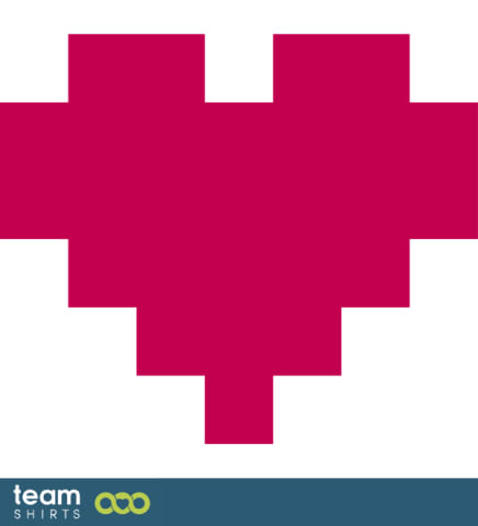Pixel art heart