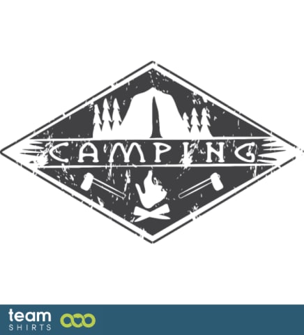 camping emblem