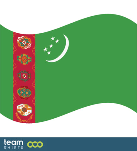Flag Turkmenistan