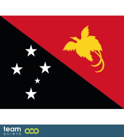 Flag Papua New Guinea