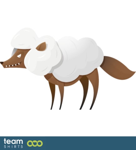 Wolf in sheep's clothing
