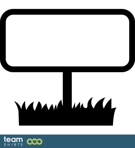 Grass sign