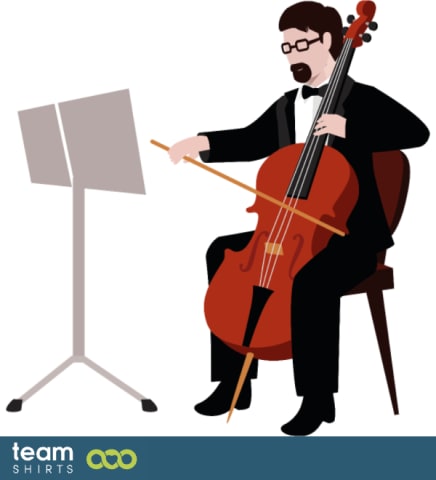 Contrabass player