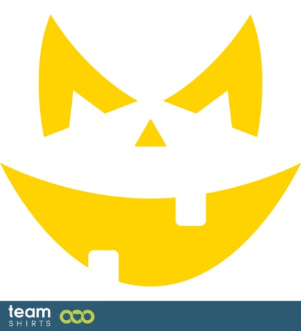 Halloween pumpkin face