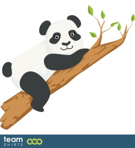 Cute Panda branch