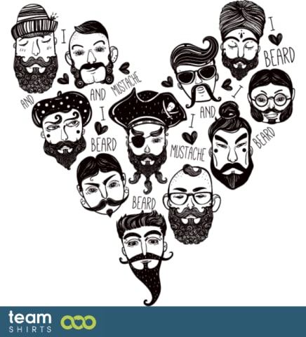 vectorstock 6311882 Bart Motiv 001