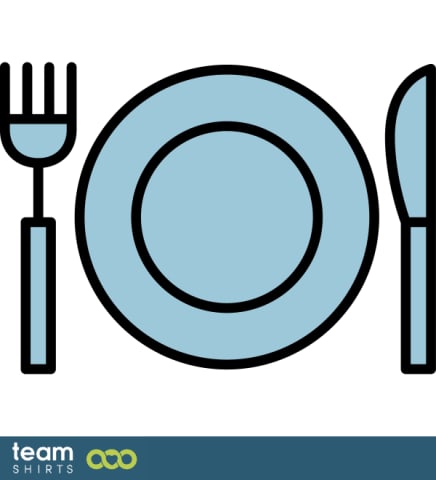 fork knive dish