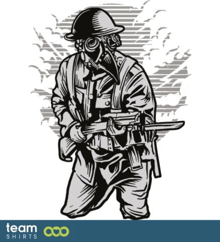 Steampunk Style Soldier