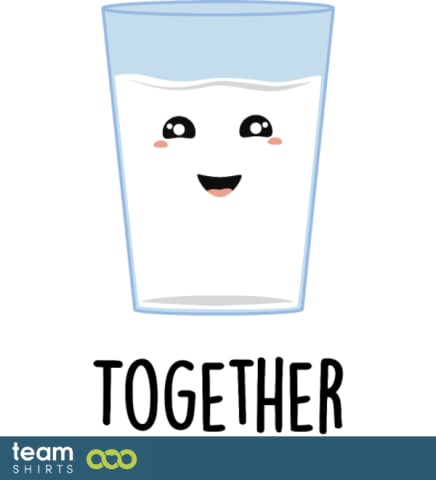 tali couples shirt milk