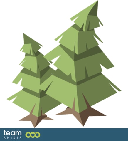 pine trees