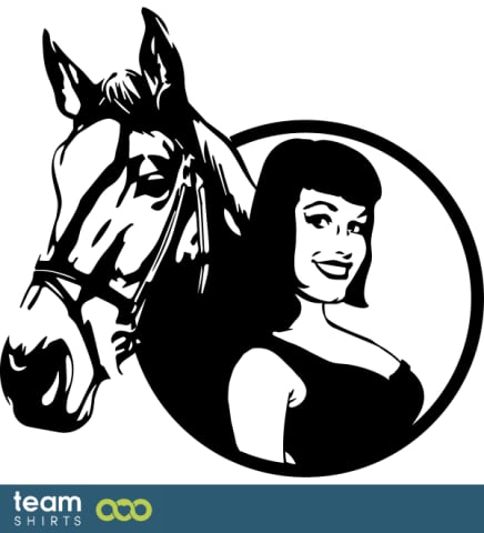 Girl with horse