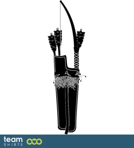 bow arrows and quiver