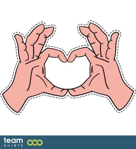Hands heart