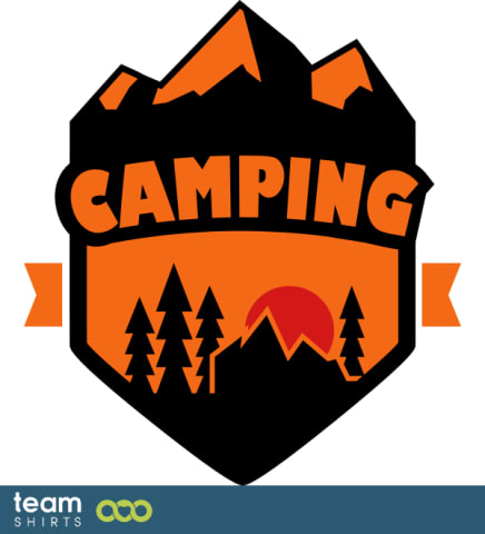 camping emblem