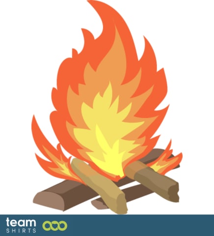 stone age campfire