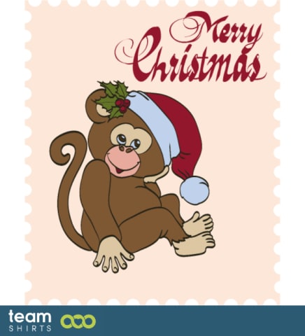 Christmas monkey