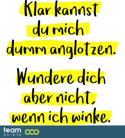 glotz nicht