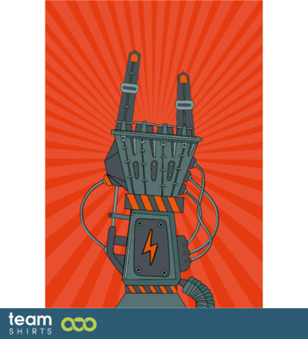 hard rock horns robot