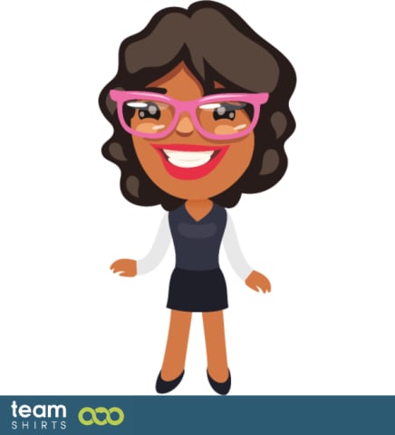cartoon woman